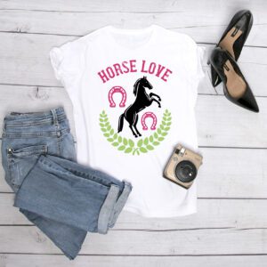 koszulka horse love